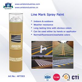 एक्रिलिक एयरोसोल लाइन मार्क फ़्लोर / रोड मार्किंग स्प्रे पेंटिंग 750 मिलीलीटर मौसम प्रतिरोध