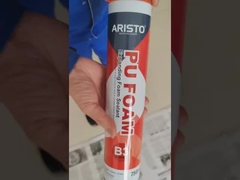 सीलिंग / फिलिंग / इंसुलेटिंग के लिए 300 मिली / 500 मिली / 750 मिली पीयू फोम स्प्रेइंग व्हाइट कलर