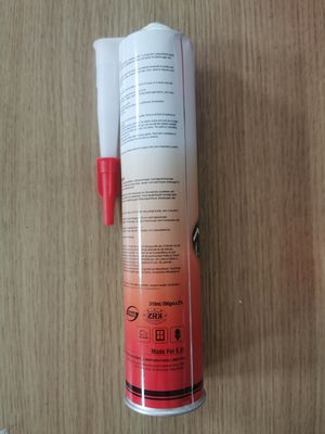 0 सैगिंग प्रॉपर्टीज़ मिमी चिपकने वाला पॉलीयूरेथेन सीलेंट ग्रे रंग औद्योगिक और भारी-ड्यूटी अनुप्रयोगों के लिए