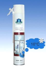 उच्च घनत्व शीतकालीन प्रकार Polyurethane फोम स्प्रे स्ट्रॉ / गन नोजल के साथ कर सकते हैं